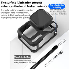 Funda protectora de silicona con correa para...