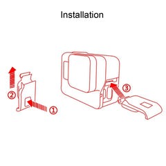Para GoPro HERO5 pieza de reparación de cubi...