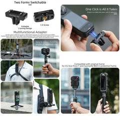 Adaptador de base metálica magnética para Insta360 X5