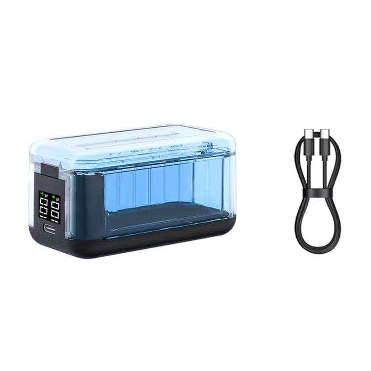 Caja de almacenamiento con cargador de bater...