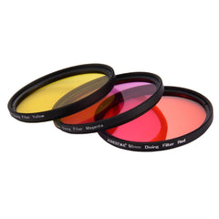 Filtro de lente de buceo amarillo + rojo + m...