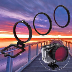 Filtro de lente de buceo amarillo + rojo + m...