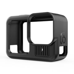 Funda protectora de silicona negra con corre...