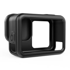 Funda protectora de silicona negra con corre...
