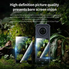Para Insta360 X4 STARTRC 2 piezas HD películ...