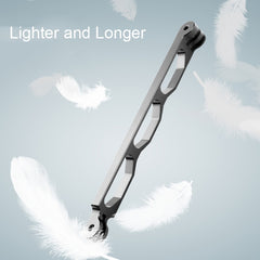 Extensor de agarre de brazo de extensión de aluminio de 18 cm para GoPro