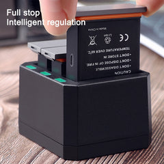 Cargador de Baterías Triple USB con Luz Indi...