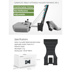 Soporte de extensión de placa de control remoto Sunnylife para DJI Mavic Air 2