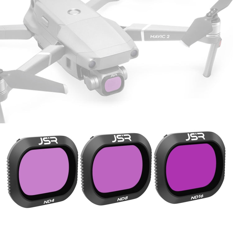 JSR Drone 3 en 1 ND4+ND8+ND16 Filtro de lent...