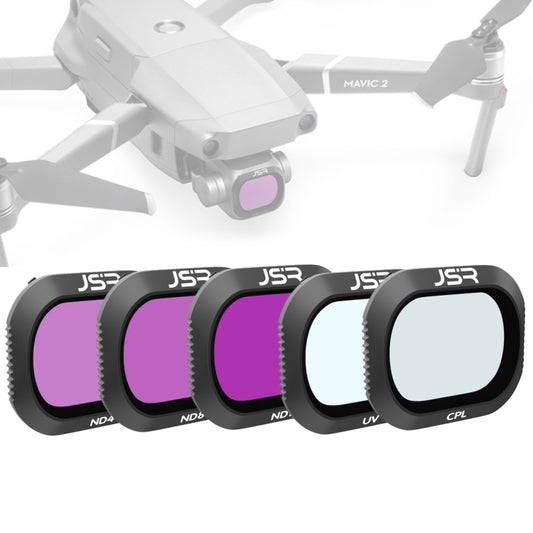 JSR Drone 5 en 1 UV+CPL+ND4+ND8+ND16 Filtro ...