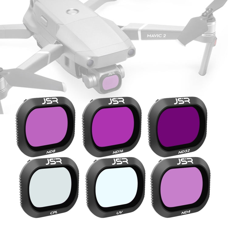 JSR Drone 6 en 1 UV+CPL+ND4+ND8+ND16+ND32 Fi...