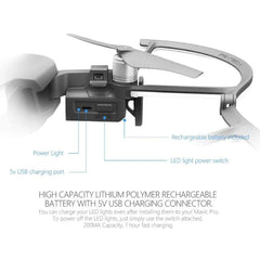 PGYTECH P-UN-034 Protector de hélice LED pin...