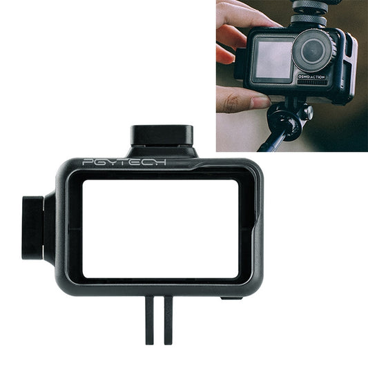 PGYTECH Cámara deportiva Rabbit Cage Accesorio Vlog para DJI Osmo Action