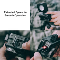 PGYTECH Cámara deportiva Rabbit Cage Accesorio Vlog para DJI Osmo Action