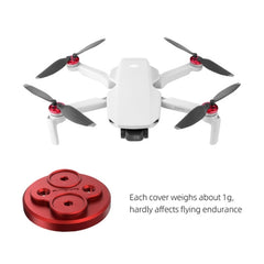 Cubierta protectora de metal para motor Sunnylife de 4 piezas para DJI Mini 2