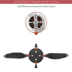Cubierta protectora de metal para motor Sunnylife de 4 piezas para DJI Mini 2