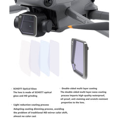 JSR Drone 3 en 1 CPL+ND8+ND16 Filtro de lent...