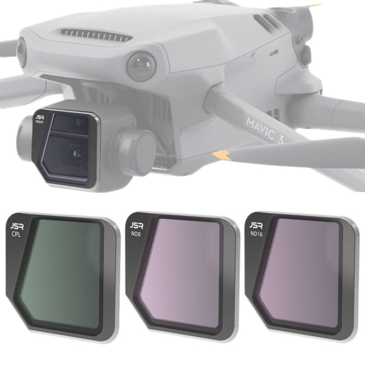 JSR Drone 3 en 1 CPL+ND8+ND16 Filtro de lent...
