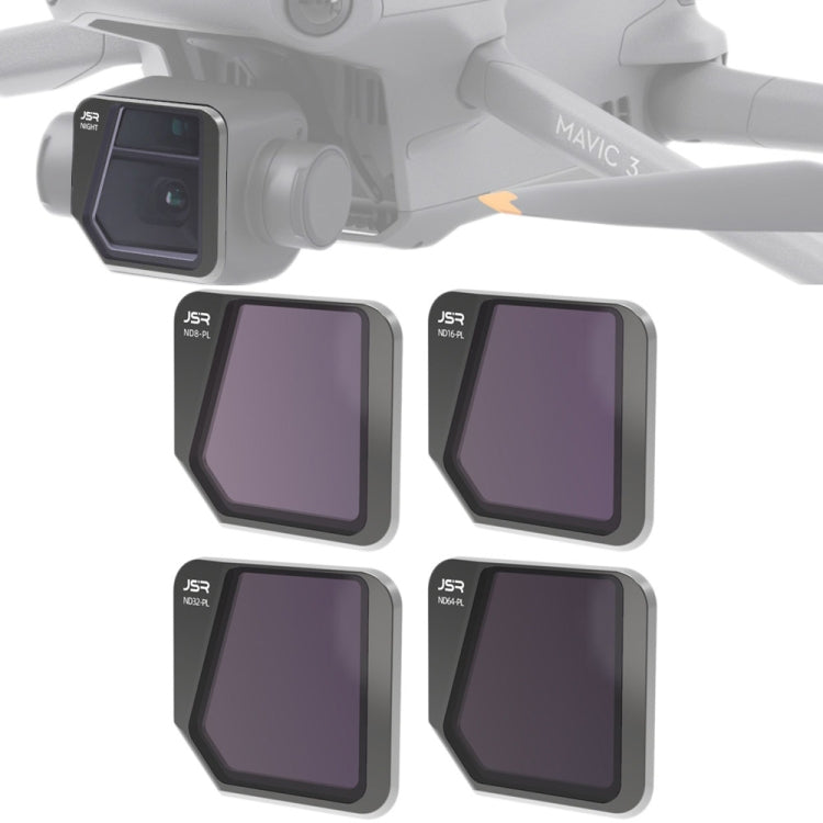 JSR Drone 4 en 1 ND8PL+ND16PL+ND32PL+ND64PL ...