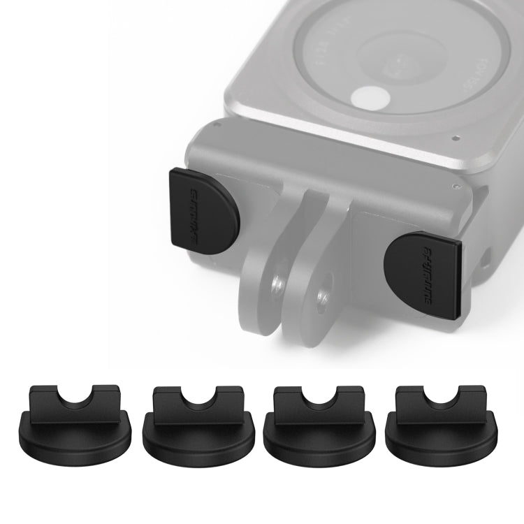 Hebilla de bloqueo antiliberación de silicona de 4 piezas para DJI Action 2