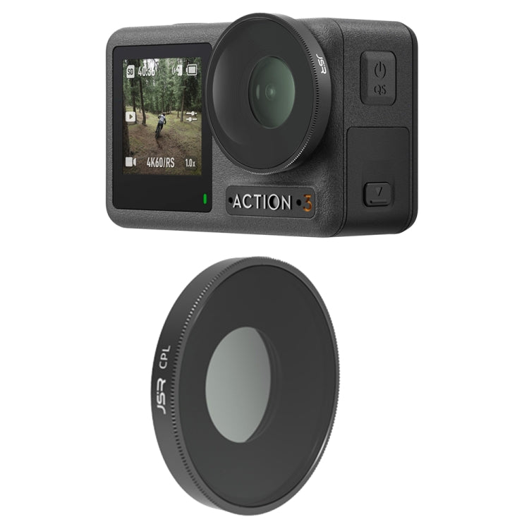 Filtro de lente JSR CPL para DJI Osmo Action...