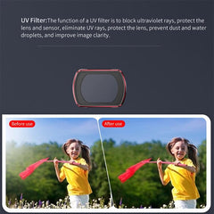 Para filtro de lente UV DJI OSMO Pocket 3 ST...