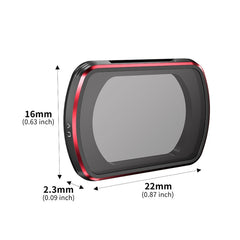 Para filtro de lente UV DJI OSMO Pocket 3 ST...