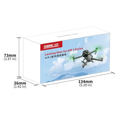 Bastidor de tren de aterrizaje plegable STARTRC para DJI Air 3S/3