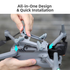 Pata de soporte con engranajes de araña elevados para DJI Air 3S/3