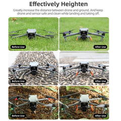 Pata de soporte con engranajes de araña elevados para DJI Air 3S/3