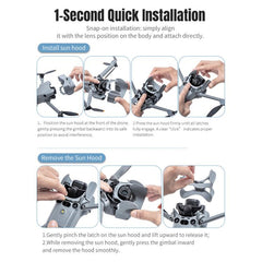 Parasol para gimbal STARTRC para DJI Mini 4 ...