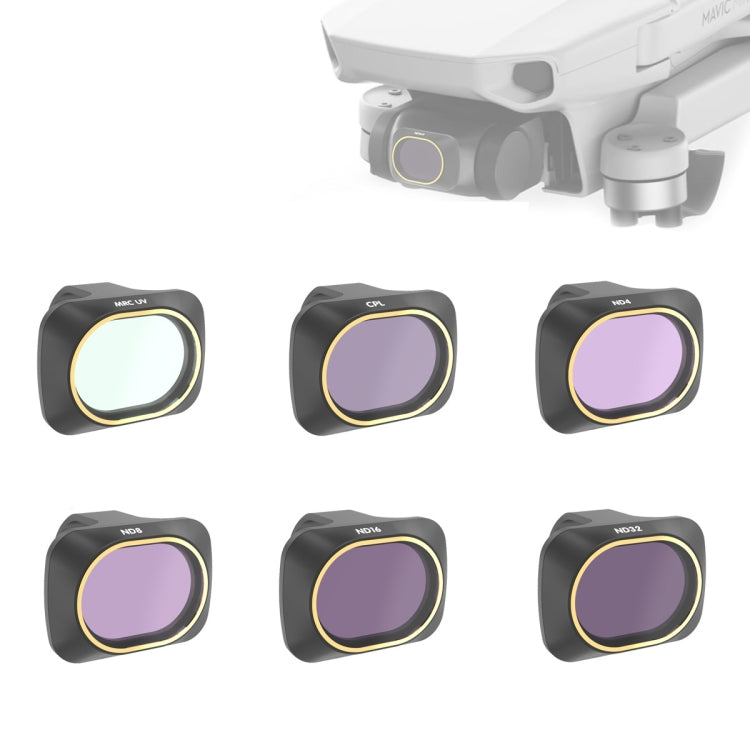 JSR Drone 6 en 1 UV+CPL+ND4+ND8+ND16+ND32 Fi...