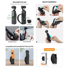 Para DJI OSMO Pocket 3 Sunnylife banda de ma...