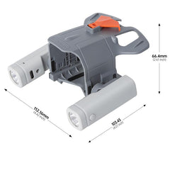 Linterna LED recargable para navegación noct...