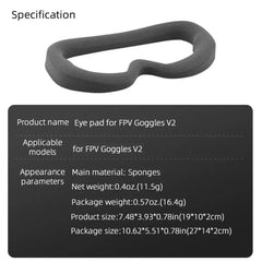 Para gafas DJI FPV V2 BRDRC, protectores ocu...