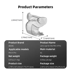 Tapa protectora de lente BRDRC para gimbal D...