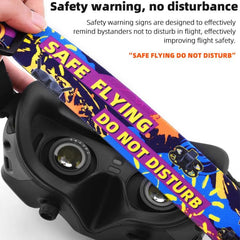 Diadema colorida con graffiti fijada para gafas DJI Aavta