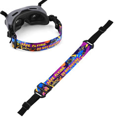 Diadema colorida con graffiti fijada para gafas DJI Aavta
