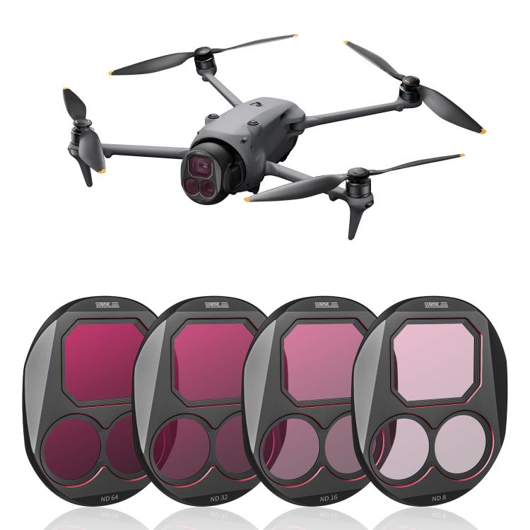 Kit de filtros de lente STARTRC 4 en 1 (ND8,...