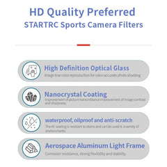 Kit de filtros de lente STARTRC 4 en 1 (ND8,...