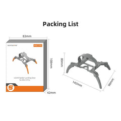 Para DJI Mini 5 Pro, extensiones de patas de...