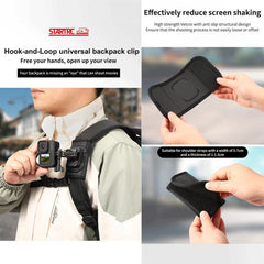 Clip de montaje universal para mochilas STAR...