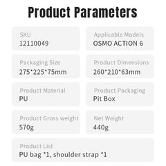 Bolsa de almacenamiento para el kit de fotog...