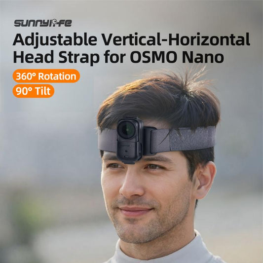Correa de cabeza vertical-horizontal para DJI Osmo Nano