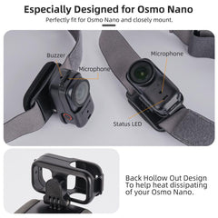 Correa de cabeza vertical-horizontal para DJI Osmo Nano