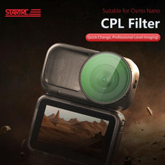 Filtro CPL para lente de cámara DJI Osmo Nan...