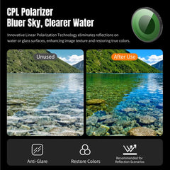 Filtro CPL para lente de cámara DJI Osmo Nan...