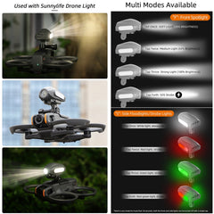 Lámpara de soporte de montaje de luz de relleno para DJI Avata 2