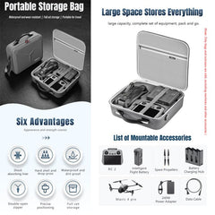 Bolso de hombro de PU para DJI Mavic 4 Pro /...