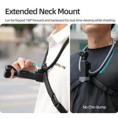 Soporte ajustable para el cuello POV para DJI Osmo Pocket 4 / 3